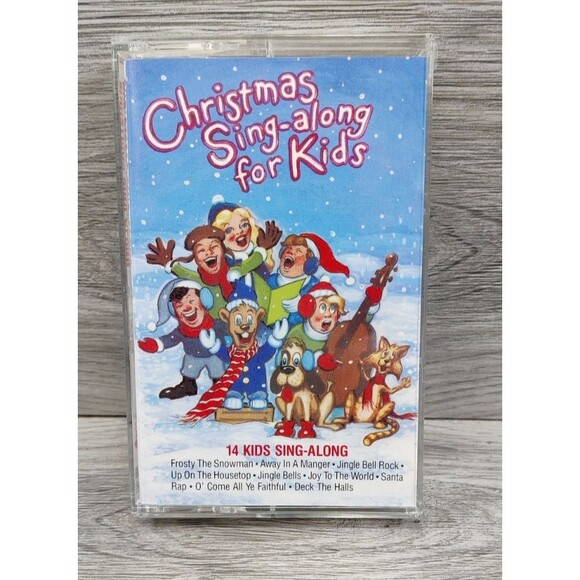 The Sanders Family Christmas Sing-Along for Kids Cassette Tape 1992 Silver Bells - Picture 1 of 4
